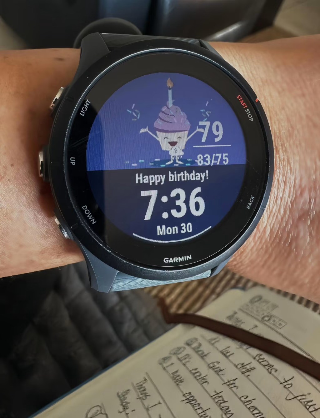 Garmin Remembered My&nbsp;Birthday